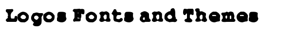 Type-Simple font logo