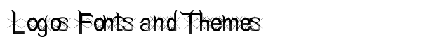 Holitter Lines font logo
