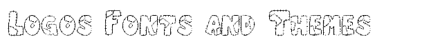 Patchwork Letter font logo