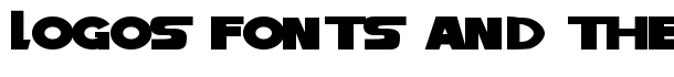 Tribute to Nova font logo
