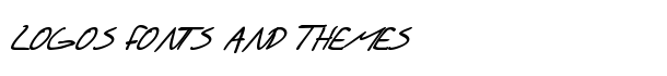 SF Scribbled Sans SC Bold Italic font logo
