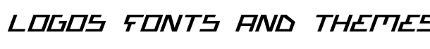 Bionic Type Expanded Italic font logo