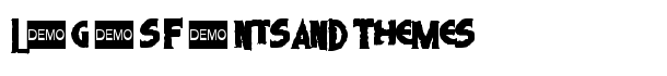 Living Dead 2 DEMO font logo