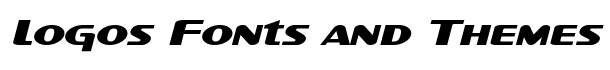 SF Intellivised Extended Italic font logo