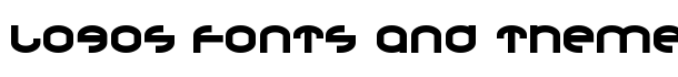 Dronecat font logo