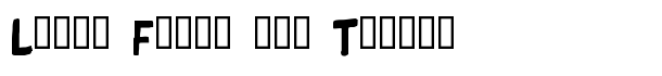 ChunkyComix SemiBold font logo