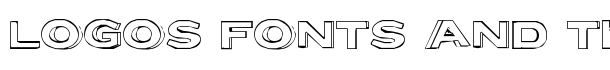 Letter Set B font logo