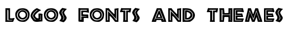 Tribeca font logo