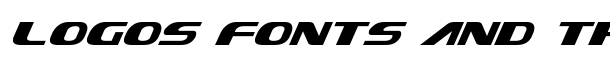 Xcelsion Italic font logo