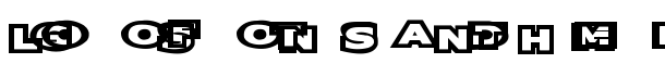 Oreos font logo