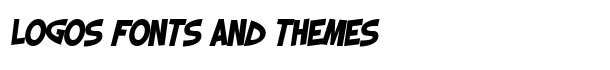 SF Slapstick Comic Bold Oblique font logo