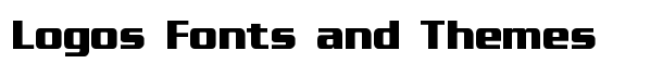 Enter Sansman Bold font logo