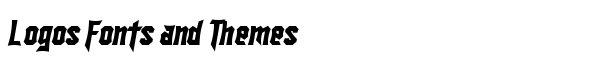 SF Ironsides Bold Italic font logo