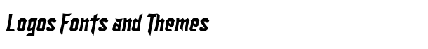 SF Ironsides Italic font logo