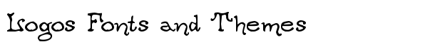 OgdredWeary font logo
