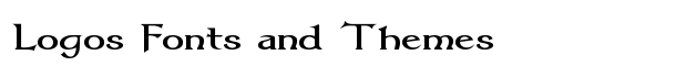 Dumbledor 1 Wide font logo