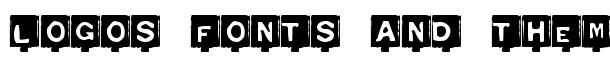 Typo Negative font logo