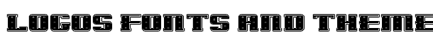 IronCladBoltedRaised font logo