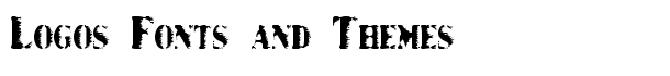 Grunge Bold font logo