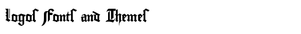 gutenberg bibelschrift font logo