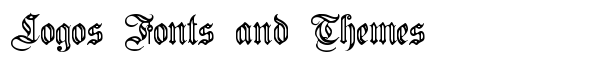 FlutedGermanica font logo