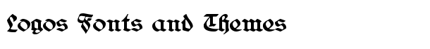 Belwe Gotisch font logo