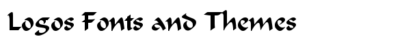 Calligrapher font logo