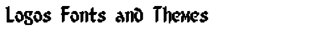 8-bit Limit R (BRK) font logo