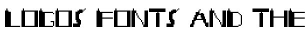 TALL TWIN font logo