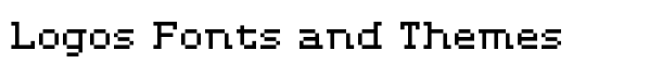 D3 LiteBitMapism Selif font logo