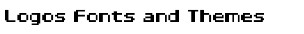 D3 LiteBitMapism Bold font logo