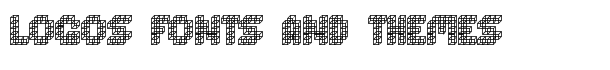 Cube Toss font logo