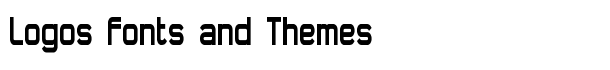 Daville Condensed font logo