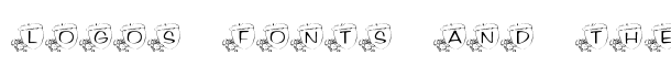 KR Nutsy! font logo
