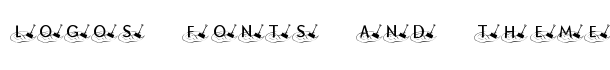 KR Shovelin font logo