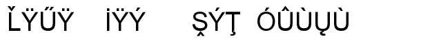 European SansSerif font logo