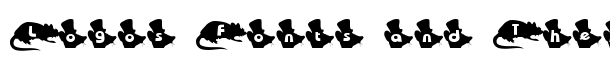 Mouse Group font logo