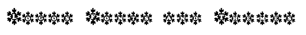 Snowy Caps font logo