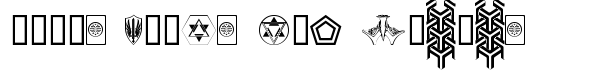 GalacticaBats font logo