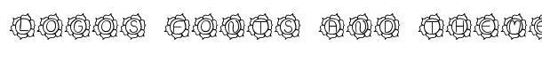 JI Sunflower font logo