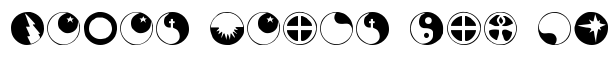 Obsidiscs font logo