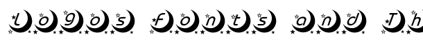 moon font font logo