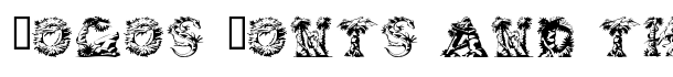 Lost World font logo