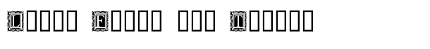 Capitular Moldurada font logo