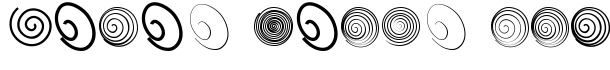 Spiralicus font logo