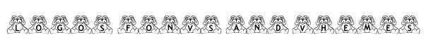 BillyBear Bunny font logo