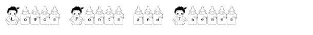 Baby Font font logo