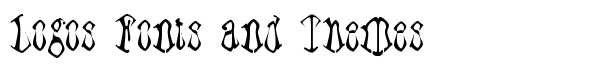 Paraffin font logo