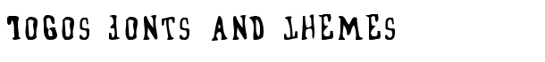 Blufunken (side A) font logo