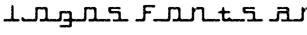 Transcript font logo